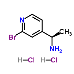 (R)-1-(2-bromopyridin-4-yl)ethanamine dihydrochloride Structure