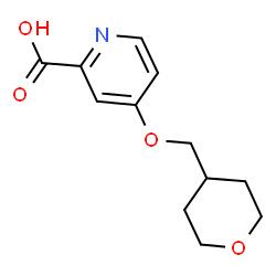 4-(Oxan-4-ylmethoxy)pyridine-2-carboxylic acid picture