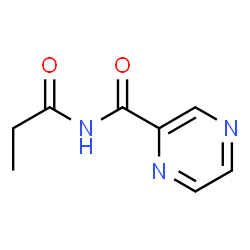 Pyrazinecarboxamide,N-(1-oxopropyl)- (9CI) picture