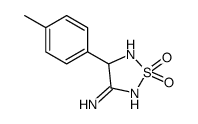 3-(4-methylphenyl)-1,1-dioxo-2,3-dihydro-1,2,5-thiadiazol-4-amine Structure