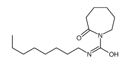 N-octyl-2-oxoazepane-1-carboxamide结构式