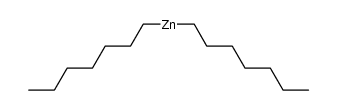 diheptyl zinc Structure