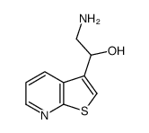 Thieno[2,3-b]pyridine-3-methanol,-alpha--(aminomethyl)- (9CI) structure