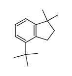 4-tert-butyl-1,1-dimethylindan结构式