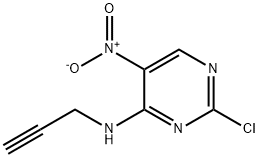 2-chloro-5-nitro-N-(prop-2-yn-1-yl)pyrimidin-4-amine picture