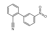 3'-nitrobiphenyl-2-carbonitrile结构式