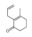 3-methyl-2-prop-2-enylcyclohex-2-en-1-one结构式