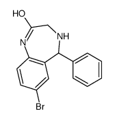 7-BROMO-5-PHENYL-1,3,4,5-TETRAHYDRO-2H-1,4-BENZODIAZEPIN-2-ONE Structure