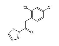 2-(2,4-dichlorophenyl)-1-(thiophen-2-yl)ethanone Structure