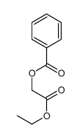 (2-ethoxy-2-oxoethyl) benzoate Structure