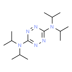 3,6-Bis(diisopropylamino)-1,2,4,5-tetrazine structure