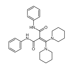 2-(di-piperidin-1-yl-methylene)-N,N'-diphenyl-malonamide Structure