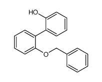 2-(2-phenylmethoxyphenyl)phenol Structure