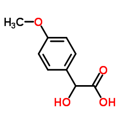 4-Methoxymandelic acid structure