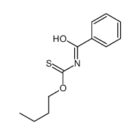 O-butyl N-benzoylcarbamothioate Structure