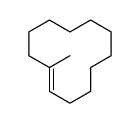 1-methylcyclododecene结构式