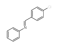 Benzenamine,N-[(4-chlorophenyl)methylene]- picture