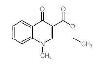 ethyl 1-methyl-4-oxo-1,4-dihydroquinoline-3-carboxylate结构式