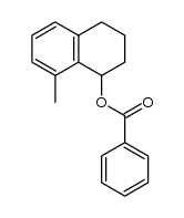 1-methyl-5-benzoyl-5,6,7,8-tetrahydronaphthalene Structure