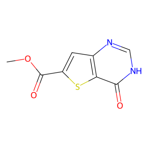 methyl 4-hydroxythieno[3,2-d]pyrimidine-6-carboxylate结构式
