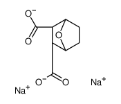 disodium,(1S,2R,3S,4R)-7-oxabicyclo[2.2.1]heptane-2,3-dicarboxylate Structure