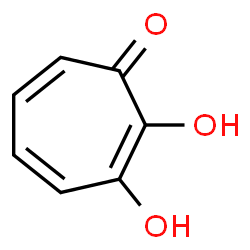 7-hydroxytropolone Structure