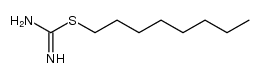 S-n-octylisothiourea结构式