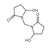 methylene bis N-(hydroxy-5 pyrrolidinone-2)结构式