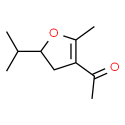 Ethanone, 1-[4,5-dihydro-2-methyl-5-(1-methylethyl)-3-furanyl]- (9CI) picture