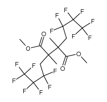 dimethyl 2,3-bis(2,2,3,3,4,4,4-heptafluorobutyl)succinate Structure