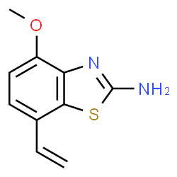 2-Benzothiazolamine,7-ethenyl-4-methoxy-(9CI)结构式