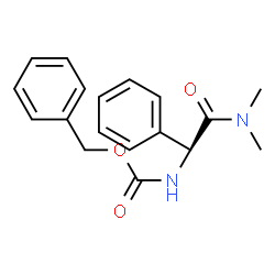 (S)-(2-(二甲基氨基)-2-氧代-1-苯基乙基)氨基甲酸苄酯图片