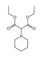 diethyl 2-piperidinomalonate Structure