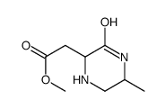 2-((2r,5s)-5-甲基-3-氧代哌嗪-2-基)乙酸甲酯结构式