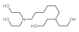 2-[6-(bis(2-hydroxyethyl)amino)hexyl-(2-hydroxyethyl)amino]ethanol structure