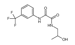 N1-(2-hydroxypropyl)-N2-(3-(trifluoromethyl)phenyl)oxalamide structure