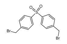 1-(4-(bromomethyl)phenylsulfonyl)-4-(bromomethyl)benzene Structure