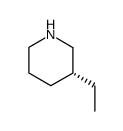 (R)-3-ethylpiperidine Structure