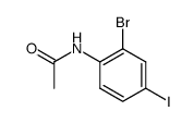 acetic acid-(2-bromo-4-iodo-anilide) Structure