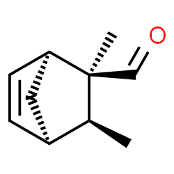 Bicyclo[2.2.1]hept-5-ene-2-carboxaldehyde, 2,3-dimethyl-, (1S,2S,3S,4R)- (9CI) structure