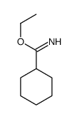 CYCLOHEXANECARBOXIMIDIC ACID ETHYL ESTER Structure