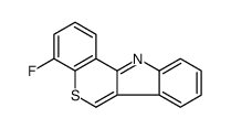 4-fluorothiochromeno[4,3-b]indole结构式