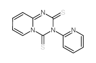 2H-Pyrido[1,2-a]-1,3,5-triazine-2,4(3H)-dithione,3-(2-pyridinyl)- structure