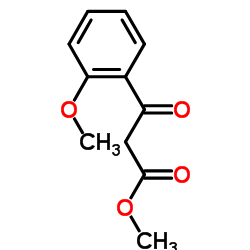 Methyl 3-(2-methoxyphenyl)-3-oxopropanoate structure