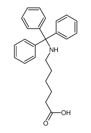 6-(tritylamino)hexanoic acid Structure