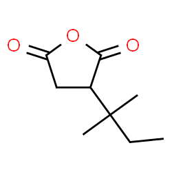 3-(1,1-Dimethylpropyl)tetrahydro-2,5-furandione Structure