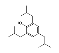 2,4,6-tris(2-methylpropyl)phenol Structure