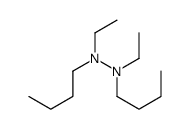 1,2-dibutyl-1,2-diethylhydrazine Structure