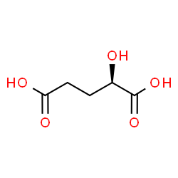 2-Hydroxyglutaric Acid structure