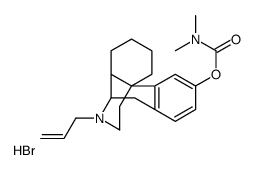 Morphinan-3-ol,17-allyl-,dimethylcarbamate (ester),hydrobromide结构式